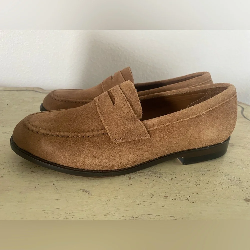 J. CREW FACTORY Suede dress loafers in Tostado Brown Size 8 1/2 NWOB $198
CH405 - Picture 8 of 10